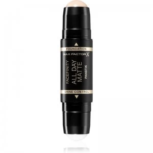Max Factor Facefinity All Day Matte Panstik foundation and makeup primer In Stick Shade 44 Warm Ivory 11 g