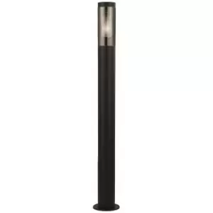 Searchlight Batton 900mm Outdoor Post, Black & Smoked Diffuser, IP44