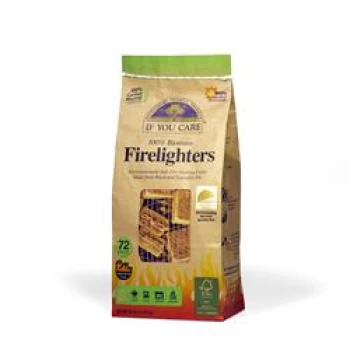 If You Care Firelighters - Non Toxic 72 Pieces (Case of 12)