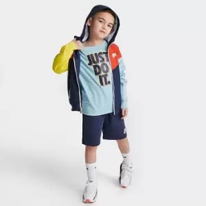 Little Kids Nike Active Joy Windrunner Jacket and Shorts Set