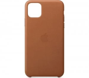 Apple iPhone 11 Pro Max Leather Case Saddle Brown MX0D2ZM/A