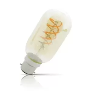 Lyyt LED Spiral Filament T45 5W B22 Dimmable Extra Warm White