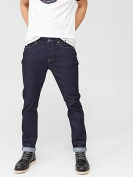 Pretty Green Erwood Slim Fit Jeans - Indigo, Size 36, Men