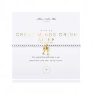 A little Great Minds Drink Alike Bracelet 4679
