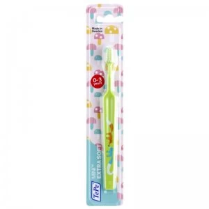 TePe Mini Illustration Toothbrush with Small Tapered Head for Kids Extra Soft