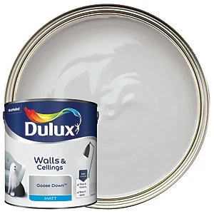 Dulux Walls & Ceilings Goose Down Matt Emulsion Paint 2.5L