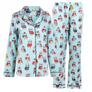 Bedhead Wise Owl Long Sleeve Pyjama Set - Wise Owl