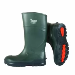 Troya Unisex Adult Techno Wellington Boots (6 UK) (Dark Green/Black)