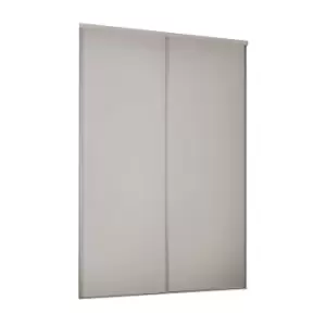 Classic 2 Door Sliding Wardrobe Kit Cashmere Panel (W)1793 x (H)2260mm