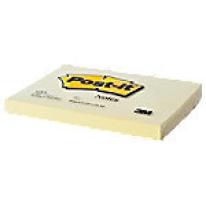 Post-it Sticky Notes 102 x 76mm Yellow 12 Pieces