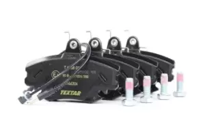 TEXTAR Brake pad set Q+ 2146304 Brake pads,Brake pad set, disc brake RENAULT,PEUGEOT,DACIA,TWINGO I (C06_),CLIO II (BB0/1/2_, CB0/1/2_)