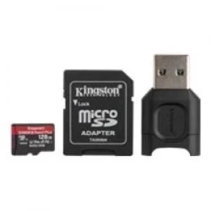 Kingston 128GB MicroSDXC React Plus Card