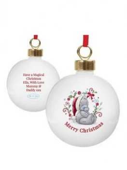 Personalised Me To You Bauble