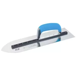 Ox Tools - ox pro Stainless Steel Pointed Flooring Trowel 18 (450mm) (1 Pack)