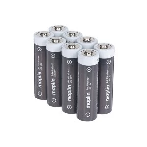 Maplin Extra Long Life High Performance Alkaline AA 1.5V Batteries Box of 8