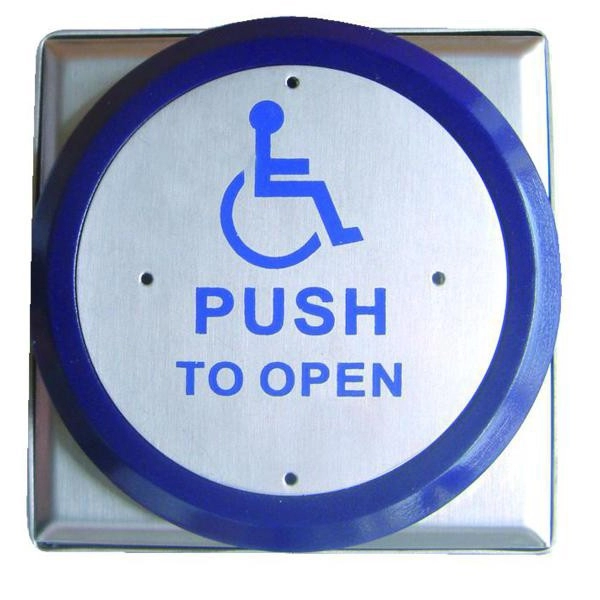 ASEC All Active Large Push Plate Exit Button