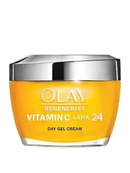 Olay Vitamin C + Aha24 Day Gel Face Cream For Bright And Even Tone, 50Ml