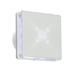 KnightsBridge 4 LED Backlit Wall and Ceiling Extractor Fan With Timer