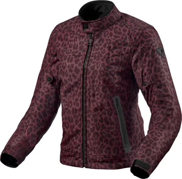 REV'IT! Shade H2O Jacket Lady Leopard Red Size M