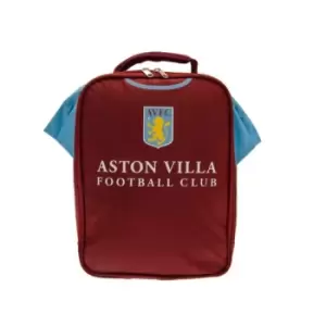 Aston Villa FC Kit Lunch Bag (One Size) (Claret Red/Sky Blue)