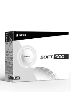 Decathlon Golf Ballsx12 - Inesis Soft 500