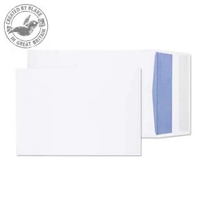 Purely Packaging Envelope Gusset PS 120gsm 254x178x25mm White Ref