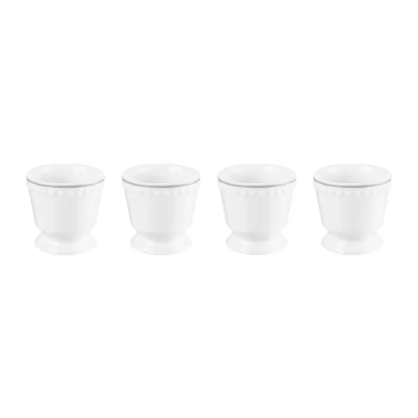 Mary Berry Signature Set of 4 Egg Cups White