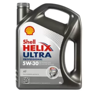 SHELL Engine oil Helix Ultra Professional AF 5W-30 Capacity: 4l 550046650