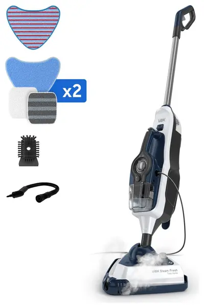 Vax Steam Fresh Total Home CDST-SFXT Steam Mop with up to 15 Minutes Run Time - Navy Blue