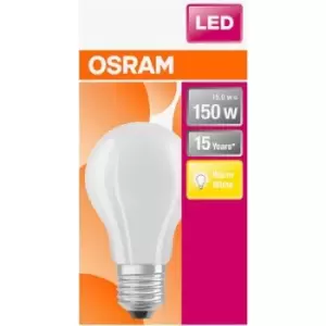 OSRAM 4058075305014 LED (monochrome) EEC D (A - G) E-27 Pear shape 17 W Warm white (Ø x L) 70.0 mm x 118mm