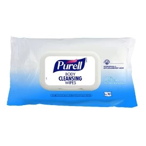Purell Body Cleansing Wipes Pack of 70 94004 12 EEU