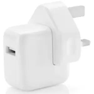Apple Genuine USB Charging Plug Pristine - White - 12w