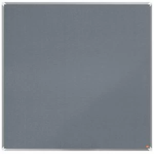 Nobo Premium Plus Grey Felt Notice Board 1200x1200mm