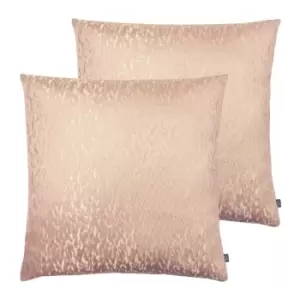 Ashley Wilde Andesite Twin Pack Polyester Filled Cushions Blush/Powder