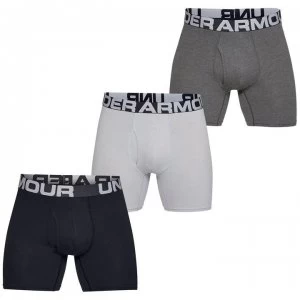 Urban Armor Gear 3 Pack Cotton Boxers Mens - Mod Gray Medium Heather