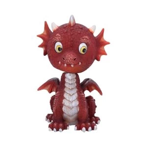 Bobflame Red Dragon Bobble Head Figurine