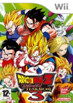 Dragon Ball Z Budokai Tenkaichi 3 Nintendo Wii Game