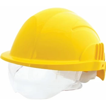 S10PLUSYA Vision Plus Yellow Helmet - Centurion