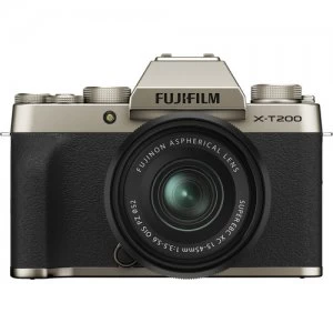 Fujifilm X-T200 + 15-45mm Champagne Gold