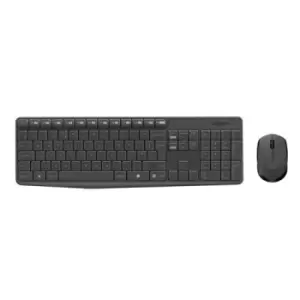 Logitech MK235 Wireless Keyboard Mouse Bundle