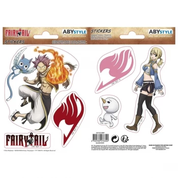 Fairy Tale - Stickers 2 sheets - Natsu & Lucy