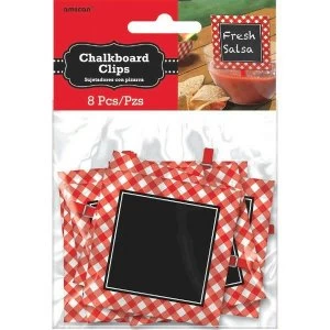 Picnic Party Chalkboard Clips