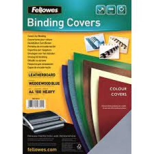 Fellowes 5371401 A4 Leatherboard Covers