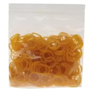 Roma Plaiting Rubber Bands - Yellow