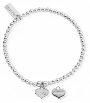 ChloBo Sterling Silver Cute Charm Love Always Bracelet Jewellery