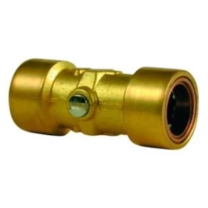 Plumbsure Push fit Service valve Dia15mm