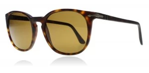Persol Garage Rock Sunglasses Matte Havana 900157 Polarized 53mm