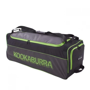 Kookaburra Pro 3.0 Wheeled Holdall - Black/Lime