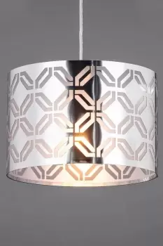 Metallic Lasered Easy Fit Light Shade
