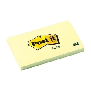 Post it Sticky Notes 76 x 127mm Canary Yellow 100 Sheets Per Pad Pack of 12 Pads